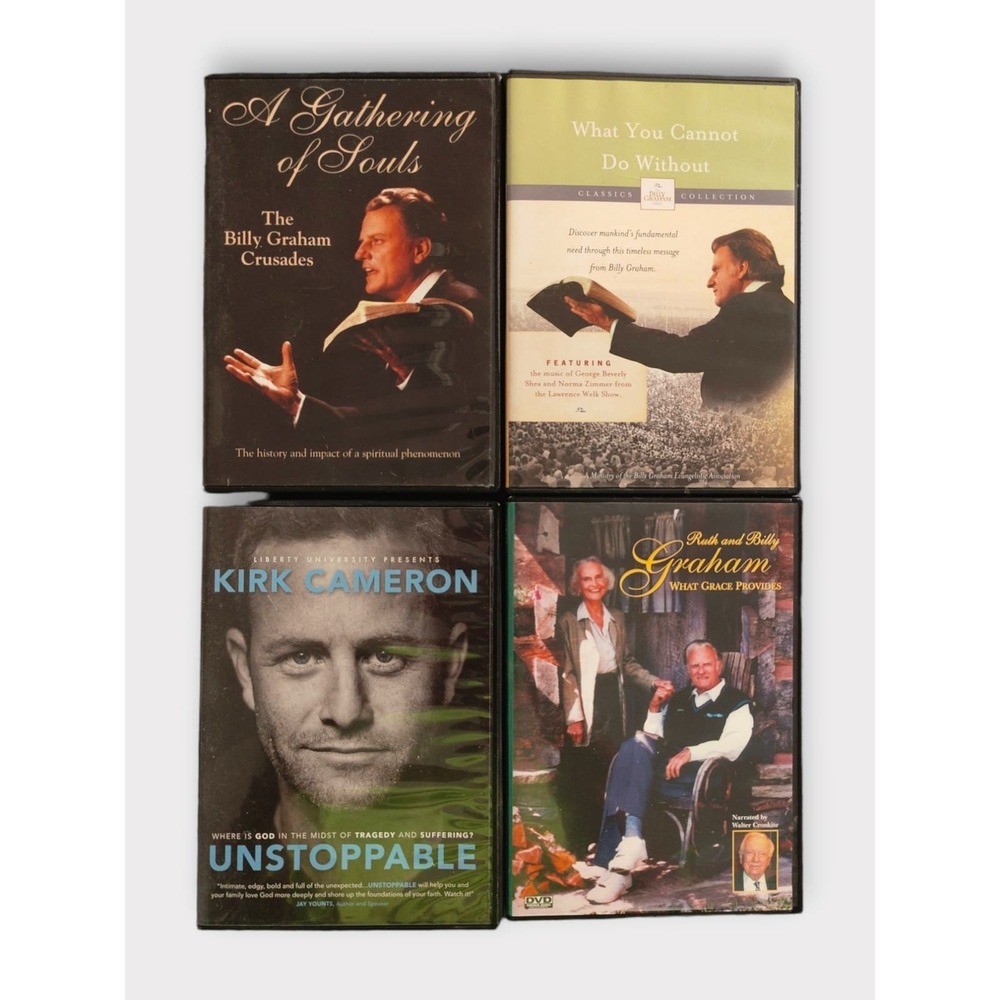 4 Religious DVD 3 with Billy Graham
